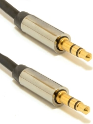 Câble audio stéréo jack 3,5 mm – mâle-mâle 1,8 m