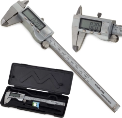 Pied à coulisse numérique en acier inoxydable 150 mm avec écran LCD