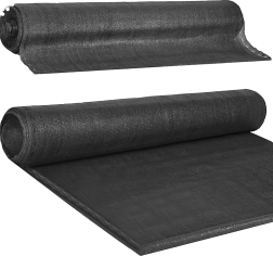Filet d’occultation pour clôture 1,5 × 50 m, 95 % d’occultation, UV 180 g/m² + 100 colliers de serrage