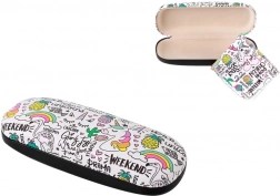 Étui à lunettes avec licorne