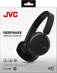 JVC casque sans fil on‑ear HA-S36W noir