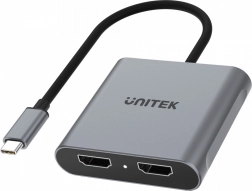 Adaptateur Unitek USB‑C vers 2x HDMI