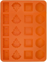 Moule en silicone pour biscuits SILLINIE, marron