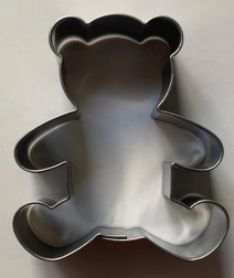 Emporte-pièce en inox Ourson