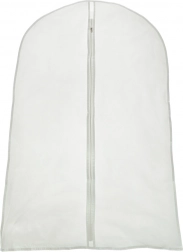 Housse de protection pour vêtements 60 × 100 cm avec fermeture éclair – Transparent