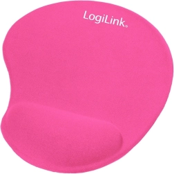 Tapis de souris gel LOGILINK, rose