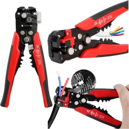 Pince multifonction pour dénuder les fils et sertir les cosses 3‑en‑1