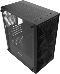 Boîtier PC DarkFlash M305 Mesh sans ventilateurs, noir