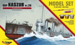 Contre-torpilleur polonais ORP Kaszub 1935 modèle 1:400