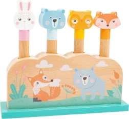 Jeu à ressorts en bois avec petits animaux small foot