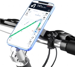 Support de téléphone pour vélo et moto avec amortissement des vibrations