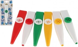 Kazoo en plastique 12 cm – 4 couleurs