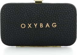 Manucure de Voyage en Cuir Noir