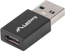Adaptateur USB-A vers USB-C 3.1, noir