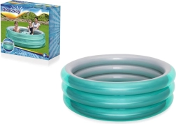 Piscine gonflable métallique 1,7 m x 53 cm