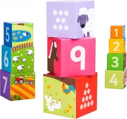Cubes didactiques Ferme par Bigjigs Toys