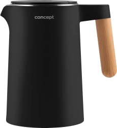 Bouilloire électrique 1,5 l à double paroi avec réglage de la température CONCEPT RK3301