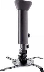 Support plafond pour projecteur PMV100, noir, 30 kg, 450–650 mm