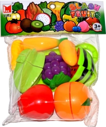 Set de fruits à découper pour enfants 8 pcs