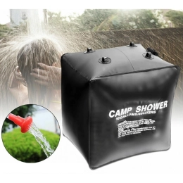 Douche de camping solaire 20 L – noir