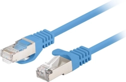 Patchcord Cat.6 FTP 1 m – lot de 10 pcs, bleu