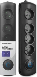 Multiprise parasurtenseur 4 prises, câble 2,5 m avec interrupteur au pied Quick Switch