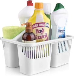 Organiseur pour détergents Orion – panier portable pour produits de nettoyage