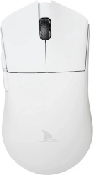 Souris de jeu sans fil Darmoshark M3 blanche