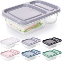 Lunchbox compartimenté avec couvercle 750 ml