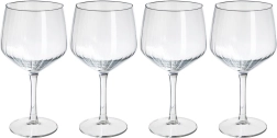 Verres à gin en verre 580 ml, lot de 4 pièces