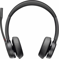 Casque sans fil POLY Voyager 4320 avec USB‑C et adaptateur BT700 (certifié Microsoft Teams)