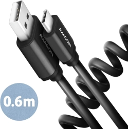 Câble Twister USB-C – USB-A 0,6m
