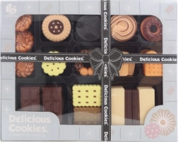 Set pour enfants en plastique – gaufrettes, biscuits, chocolat et gaufres