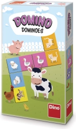 Domino avec des animaux de Dino