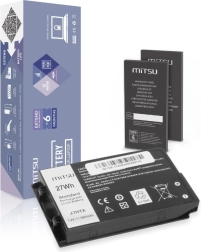 Batterie MITSU pour tablette Dell Latitude 12 Rugged 7202/7212/7220 (3600 mAh, 27 Wh)