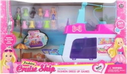 Bateau pour poupées avec accessoires