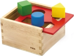 Boîte à formes en bois pour enfants