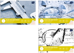 Bloc de papier millimétré A4 INTERDRUK