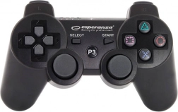 Manette sans fil ESPERANZA pour PS3, Bluetooth, noire