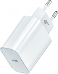 Chargeur USB-C 20 W Power Delivery blanc
