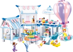 Villa flottante avec piscine