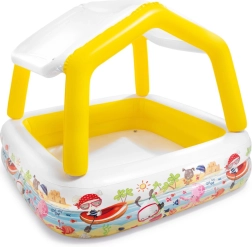 piscine gonflable pour enfants avec auvent amovible INTEX