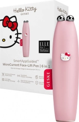 Appareil de lifting du visage Microcourant 6-en-1 de Geske avec application (rose - Hello Kitty)