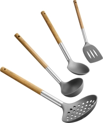 Set d'ustensiles de cuisine en bois