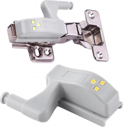 Lumière de charnière d’armoire avec 3 LED