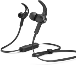 Écouteurs de sport sans fil intra‑auriculaires Hama Freedom Run II avec microphone – noir