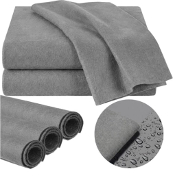 Chiffons en microfibre pour vitres sans traces 40 × 50 cm, lot de 3 RUHHY