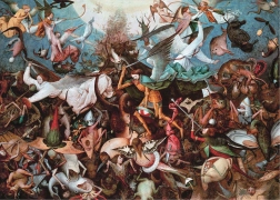 Puzzle 1000 pièces Musée Bruegel, La Chute des anges rebelles