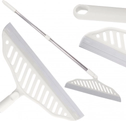 Raclette universelle pour sols et vitres avec manche pivotant