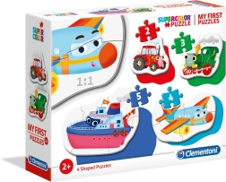Mon premier puzzle – moyens de transport 4 en 1